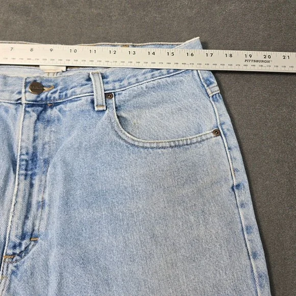 LL. Bean Jeans Mens 35x30 Natural Fit Blue Denim Straight Leg 104731 - Picture 7 of 10